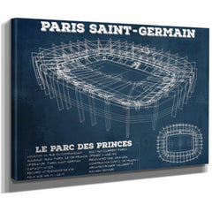 Paris Saint-Germain FC - Parc des Princes Stadium Soccer Print