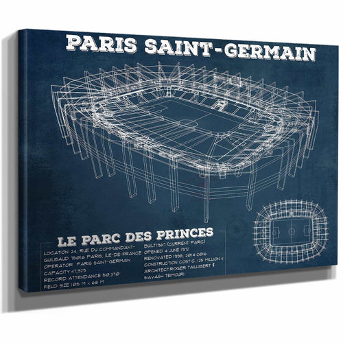 Paris Saint-Germain FC - Parc des Princes Stadium Soccer Print