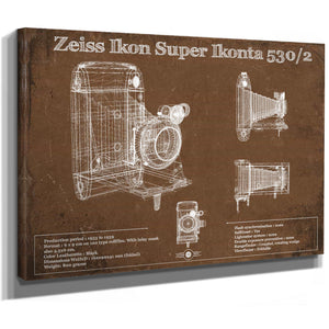 Zeiss Ikon Super Ikonta 530/2 Camera Patent Print