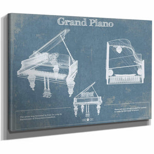 Grand Piano Blueprint