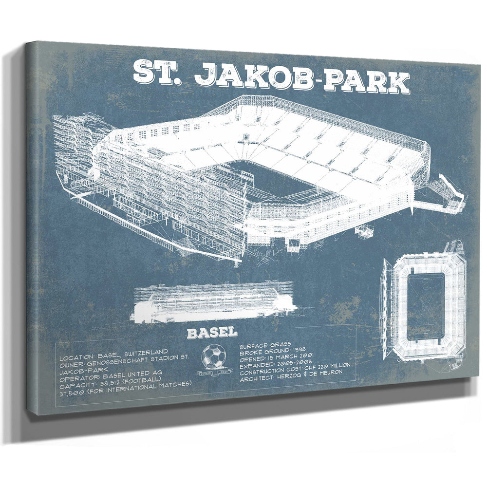 Basel Football Club St. Jakob Park Soccer Print