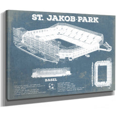Basel Football Club St. Jakob Park Soccer Print