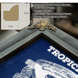 Tampa Bay Rays Tropicana Field Vintage Wall Art