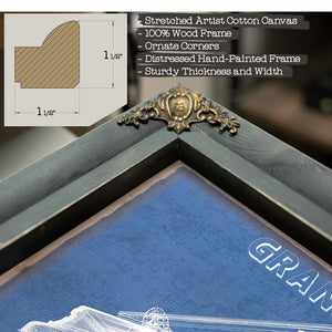 Grand Piano Musical Instrument Original Blueprint Art