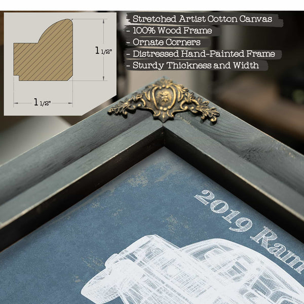 2019 Ram 1500 Limited Vintage Blueprint Auto Print