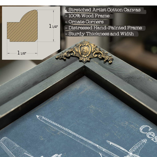 Cessna 170 Original Blueprint Art