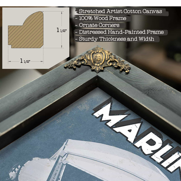 Miami Marlins - Marlins Park Vintage Baseball Fan Print