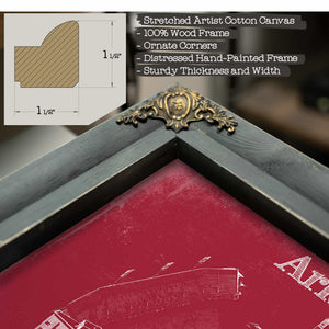 Donald W. Reynolds Razorback Stadium Art - Arkansas Razorbacks Football Art