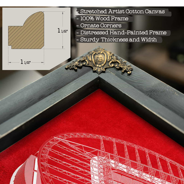 Arsenal Football Club - Emirates Stadium Soccer Print