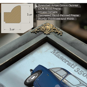 Maserati 3500 Gti Sebring Vintage Car Blueprint