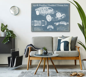 Cutler West 1978 Pontiac Firebird Trans Am Vintage Auto Print