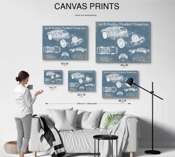 Cutler West 1978 Pontiac Firebird Trans Am Vintage Auto Print