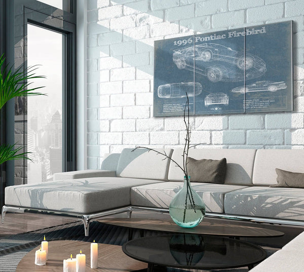 Cutler West 1996 Pontiac Firebird Trans Am Vintage Auto Print