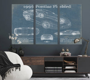 Cutler West 1996 Pontiac Firebird Trans Am Vintage Auto Print