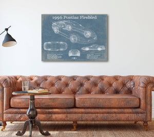Cutler West 1996 Pontiac Firebird Trans Am Vintage Auto Print