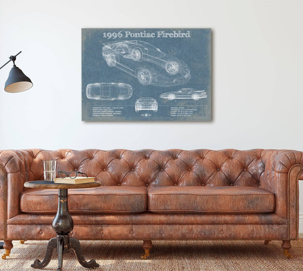 Cutler West 1996 Pontiac Firebird Trans Am Vintage Auto Print