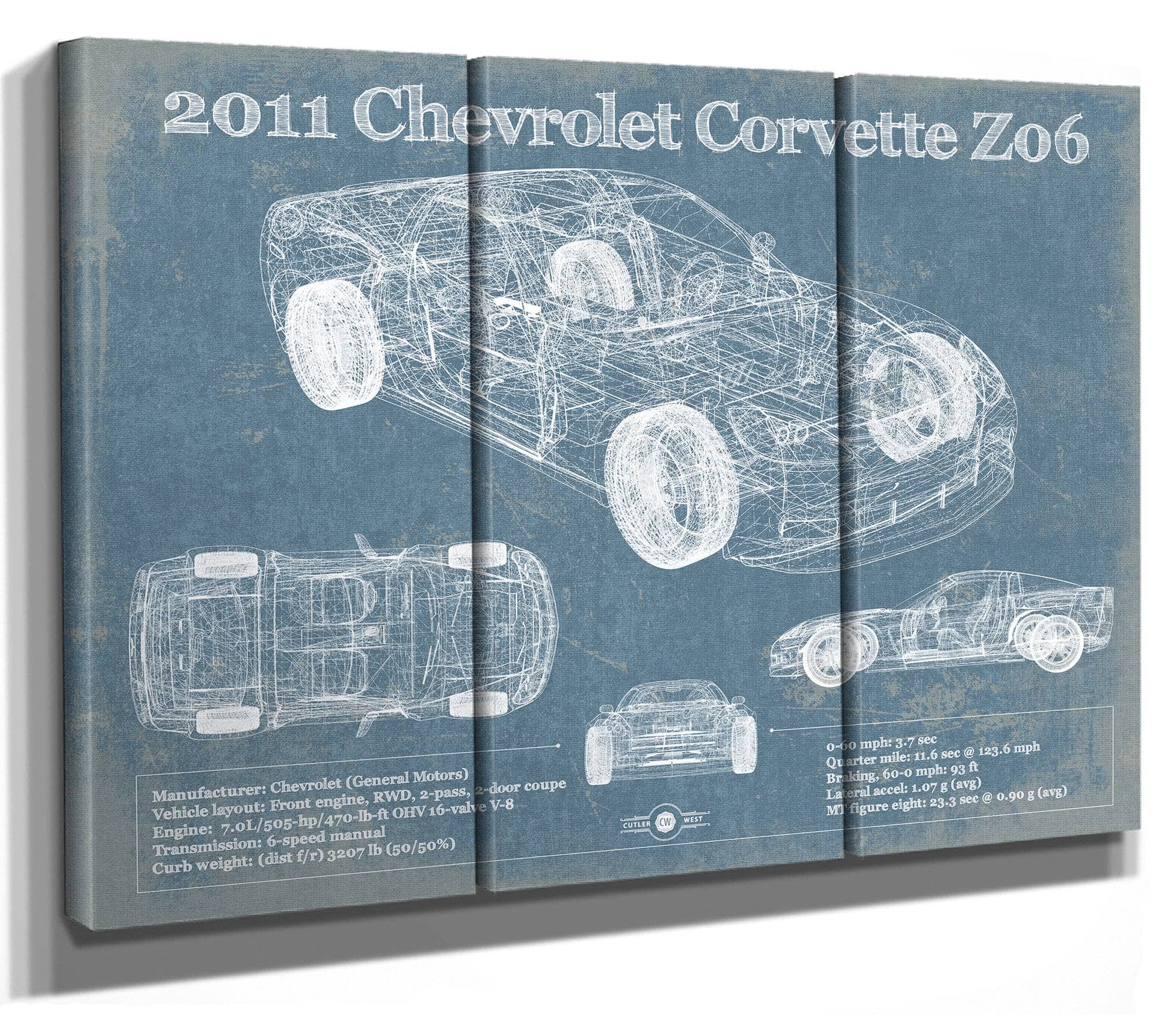 2011 Chevrolet Corvette Z06 Carbon Blueprint | Cutler West