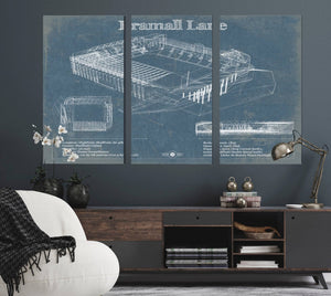 Cutler West Bramall Lane Football Stadium Soccer Print