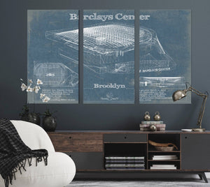 Cutler West Brooklyn Nets - Vintage Barclays Center NBA Print