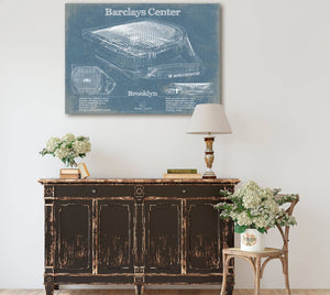 Cutler West Brooklyn Nets - Vintage Barclays Center NBA Print