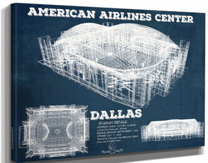 14" x 11" / Stretched Canvas Wrap Cutler West Dallas Mavericks - Vintage American Airlines Center NBA Print