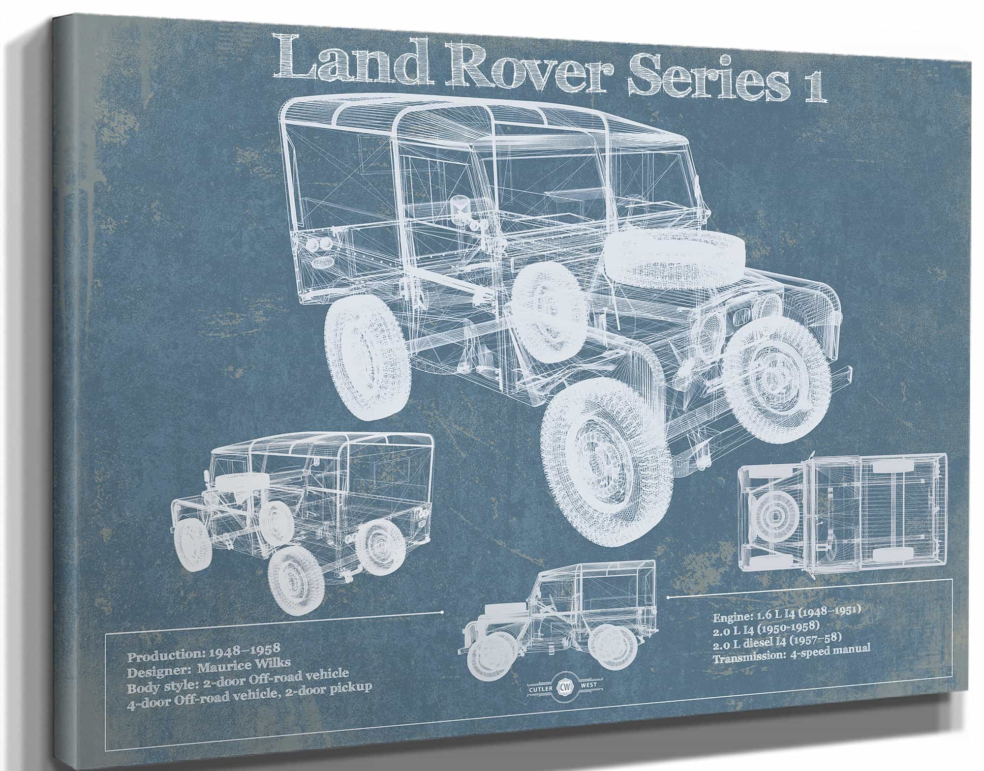 Land Rover Series 1 Blueprint | Cutler West