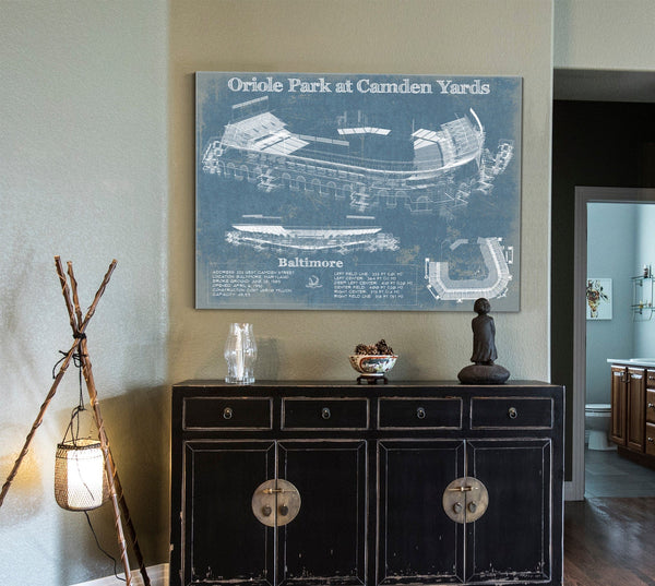 Cutler West Oriole Park at Camden Yards Baseball Print