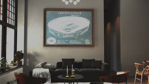 Duke Blue Devils - Cameron Indoor Stadium Seating Print — Gift