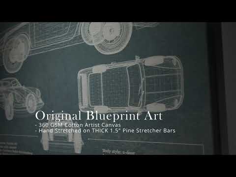 PAC 750XL Skydiving Aircraft Original Blueprint Art