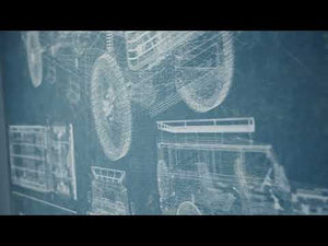 Land Rover Defender 110 Blueprint Vintage Auto Patent Print