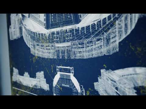 Notre Dame Stadium 2021 Version Team Color Vintage Art Print