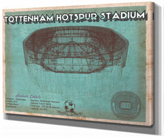 14" x 11" / Stretched Canvas Wrap Cutler West Tottenham Hotspur Football Club Soccer Print