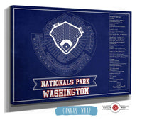 Cutler West Washington Nationals - National Park Vintage Stadium Team Color Print