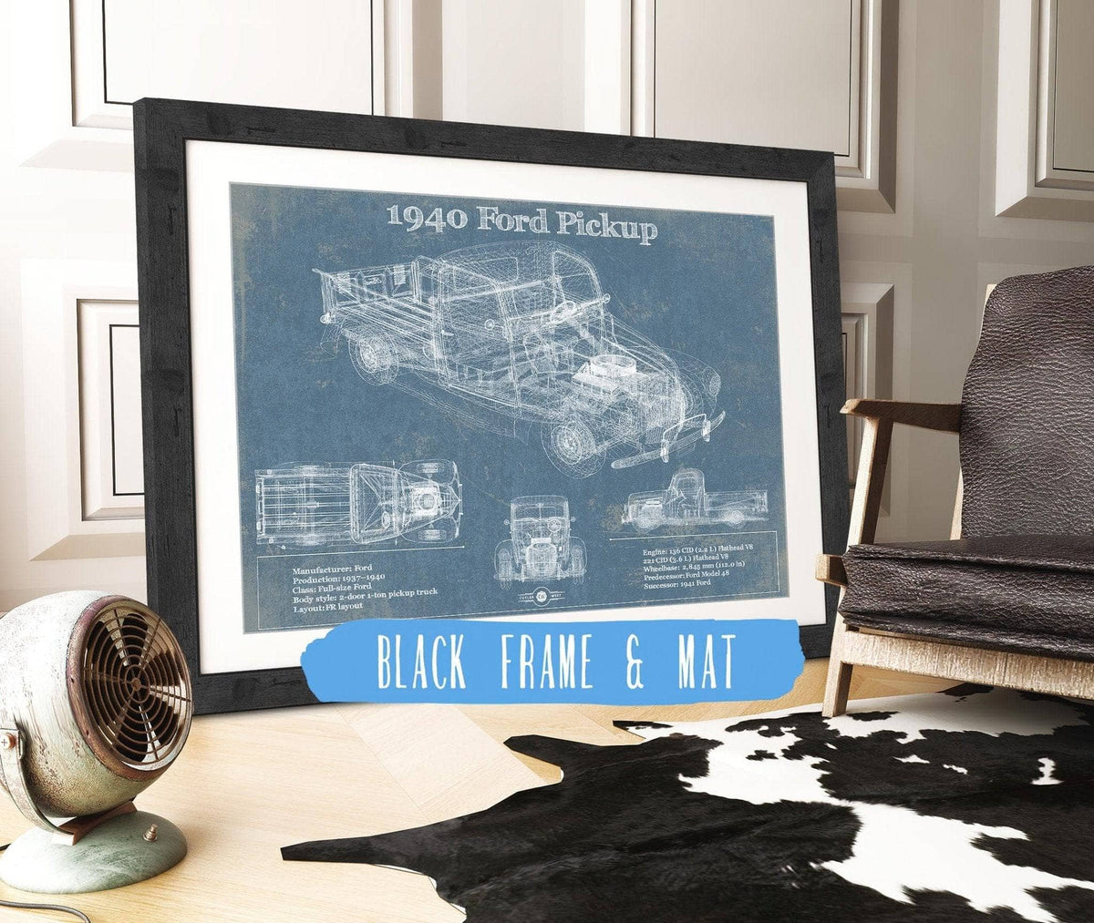 1940 Ford Pickup Blueprint | Cutler West