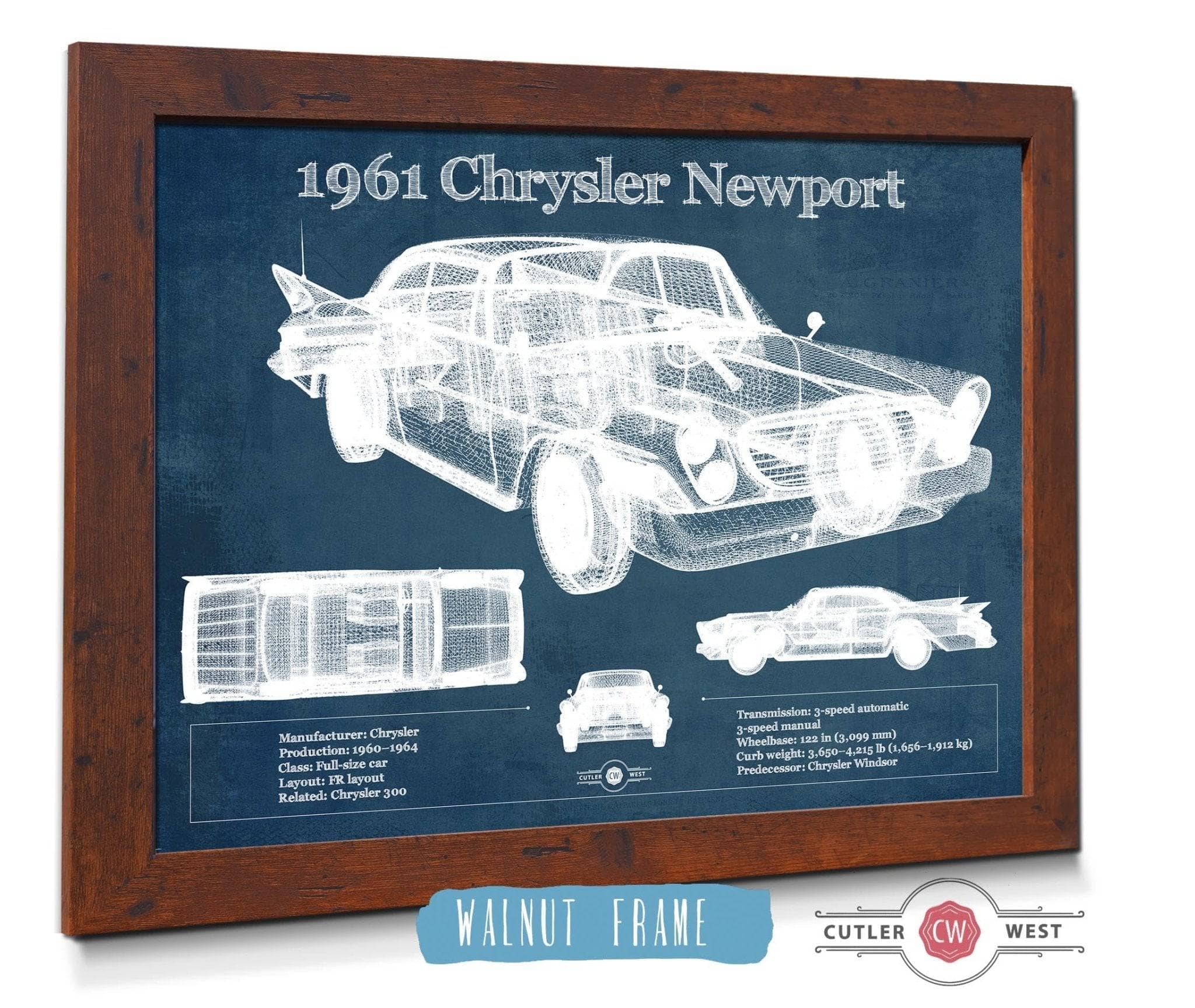1961 Chrysler Newport Blueprint | Cutler West