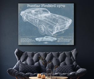 Cutler West 1970 Pontiac Firebird Vintage Auto Print