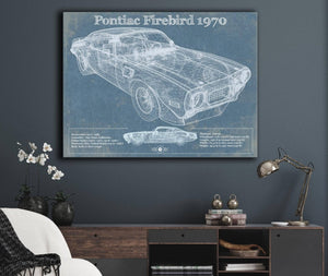 Cutler West 1970 Pontiac Firebird Vintage Auto Print
