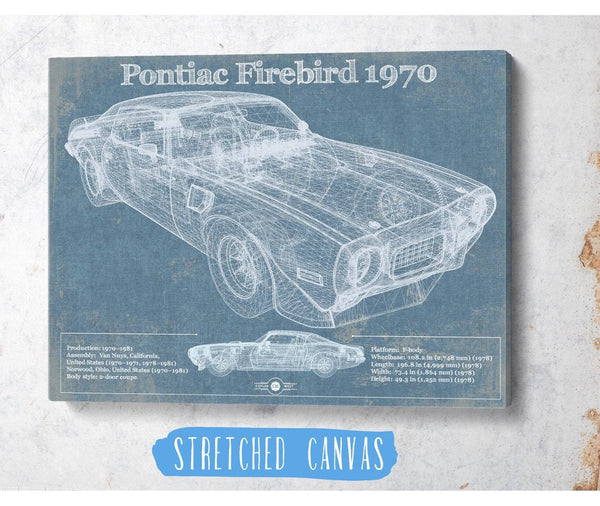 Cutler West 1970 Pontiac Firebird Vintage Auto Print