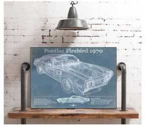 Cutler West 1970 Pontiac Firebird Vintage Auto Print
