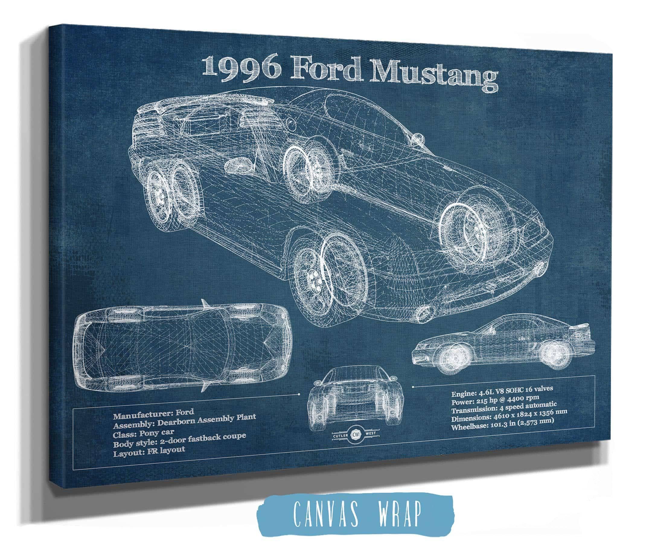 1966 Ford Mustang Coupe Blueprint | Cutler West