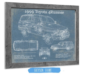 Cutler West 1999 Toyota 4runner Vintage Blueprint Auto Print