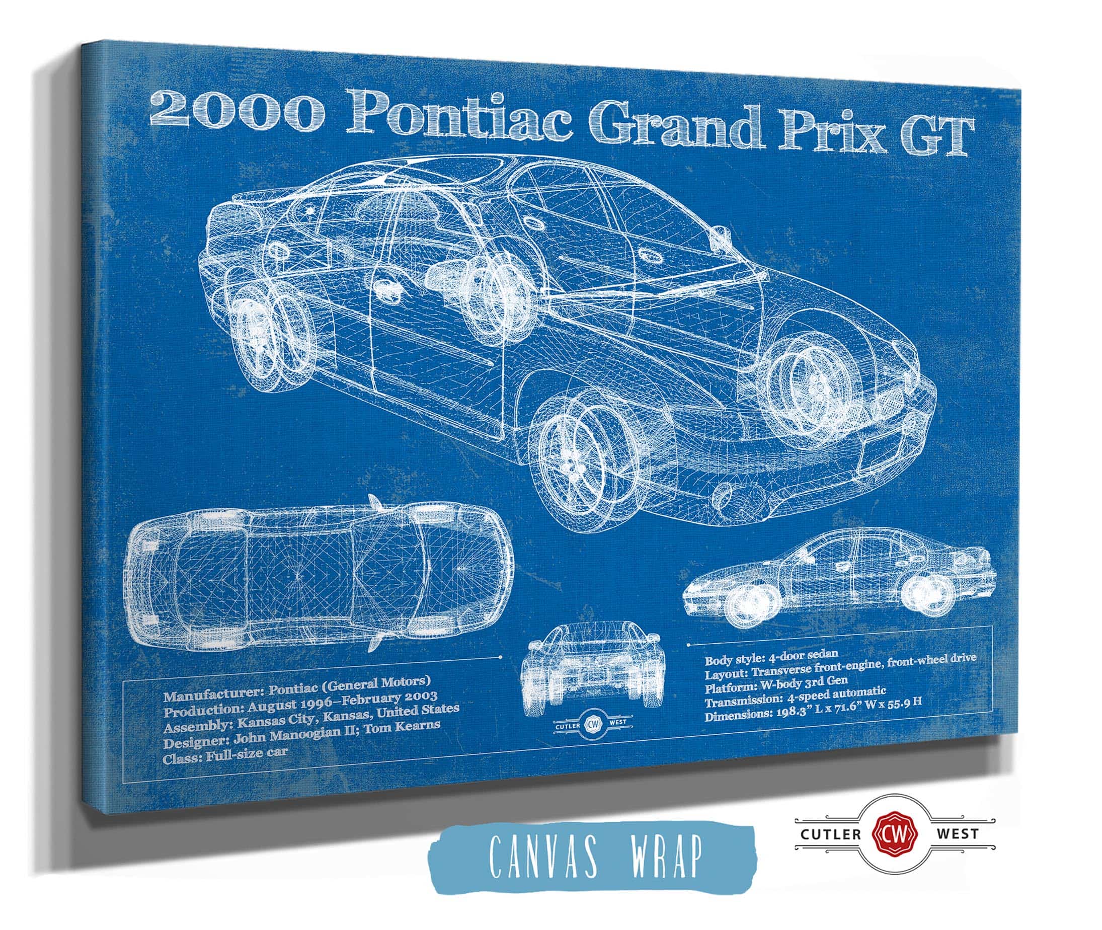 2000 Pontiac Grand Prix GT Blueprint | Cutler West