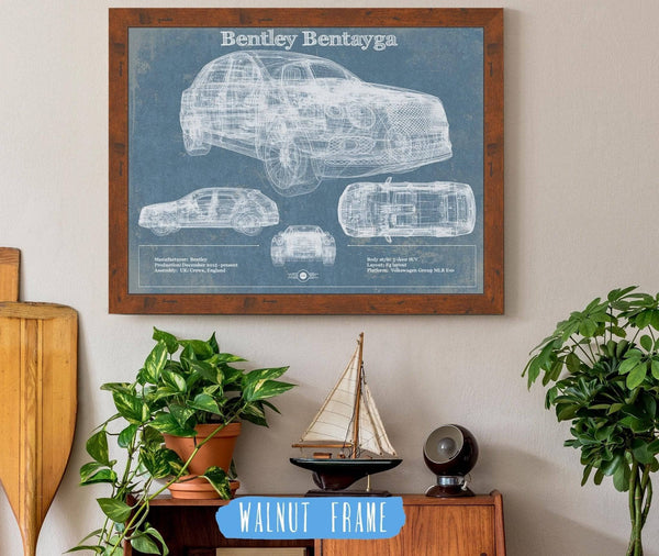 Cutler West 2017 Bentley Bentayga Vintage Car Print