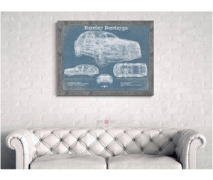 Cutler West 2017 Bentley Bentayga Vintage Car Print