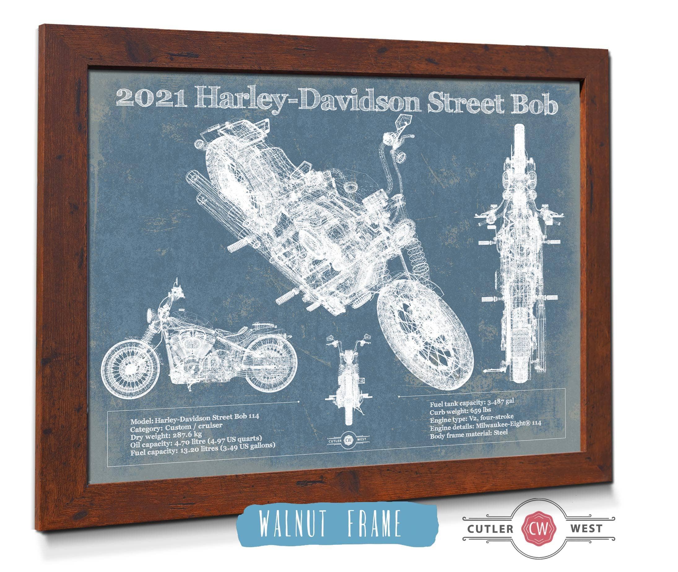2021 Harley-Davidson Street Bob 114 Blueprint | Cutler West