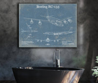 Cutler West Boeing RC-135 Aviation Blueprint Print - Custom Pilot Name Can Be Added