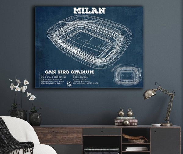 Cutler West AC Milan San Siro Stadium Soccer Print