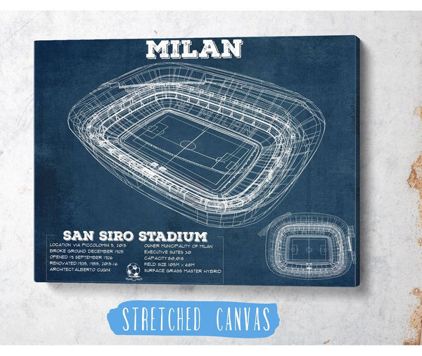 Cutler West AC Milan San Siro Stadium Soccer Print