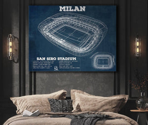 Cutler West AC Milan San Siro Stadium Soccer Print