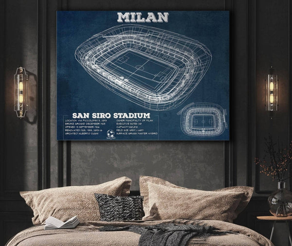 Cutler West AC Milan San Siro Stadium Soccer Print